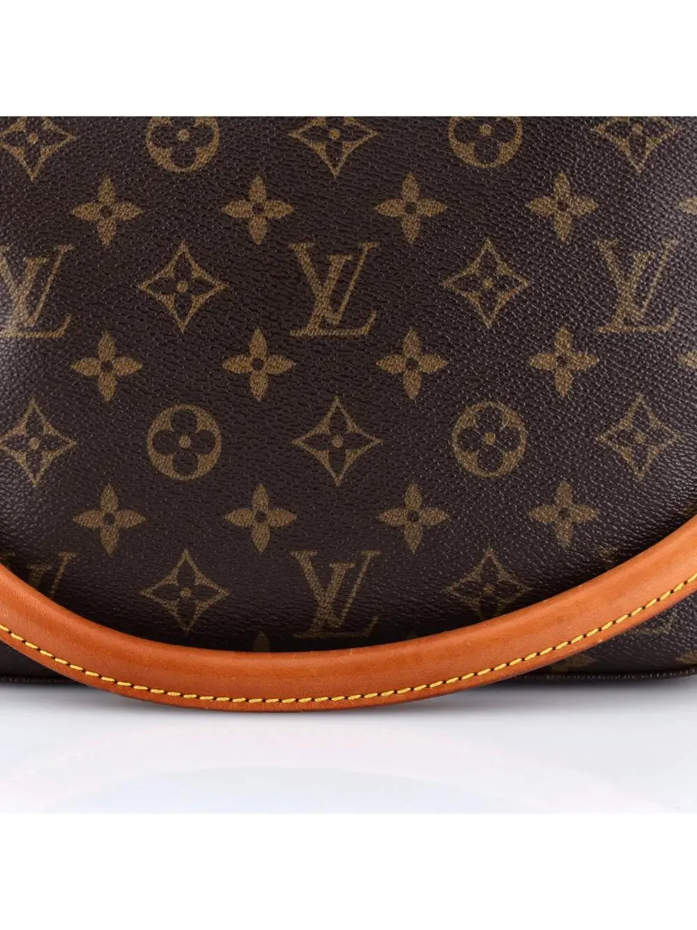 Louis Vuitton Looping Handbag Canvas Mm #262085L10B